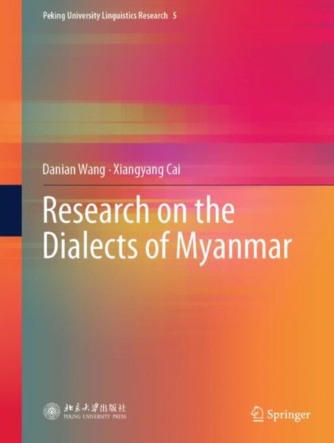 Research on the Dialects of Myanmar cover