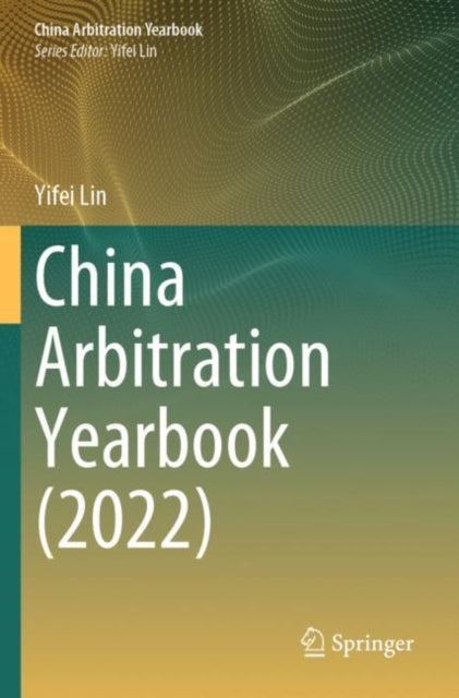 China Arbitration Yearbook (2022) cover