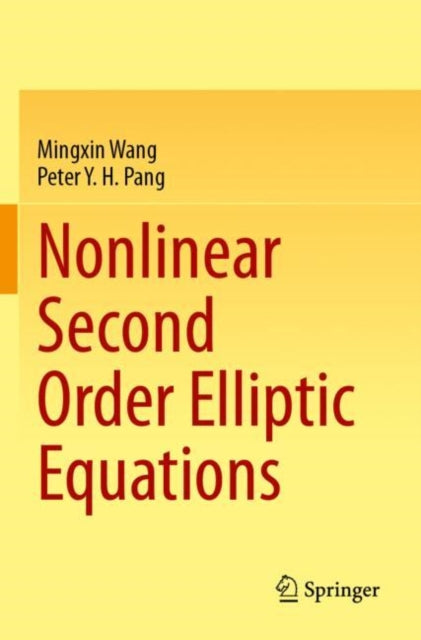 Nonlinear Second Order Elliptic Equations cover