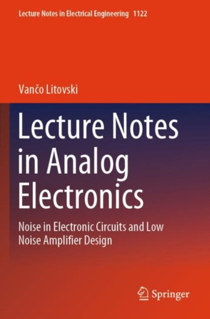 Lecture Notes in Analog Electronics cover