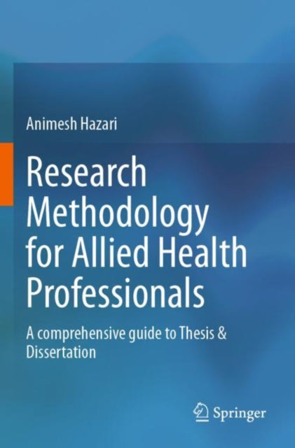 Research Methodology for Allied Health Professionals cover