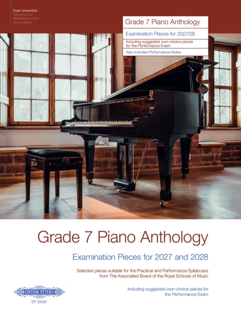 Grade 7 Piano Anthology 2027/28 cover