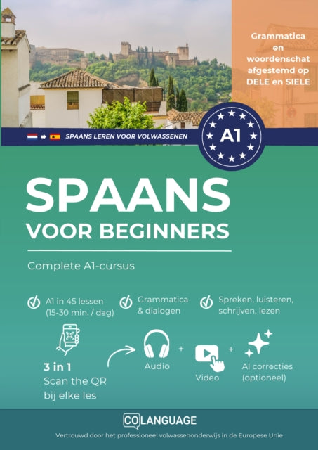 Spaans leren voor beginners – Complete A1-cursus cover