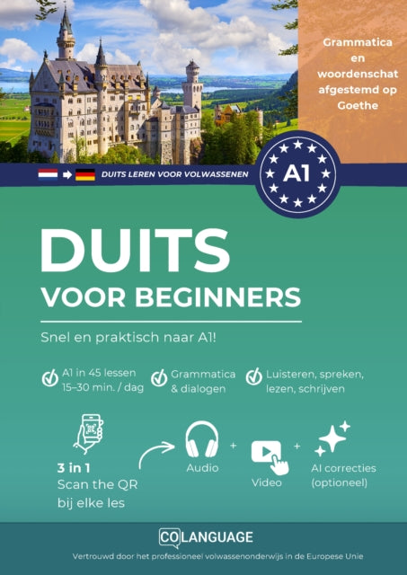 Duits voor beginners - Snel en praktisch naar A1! cover