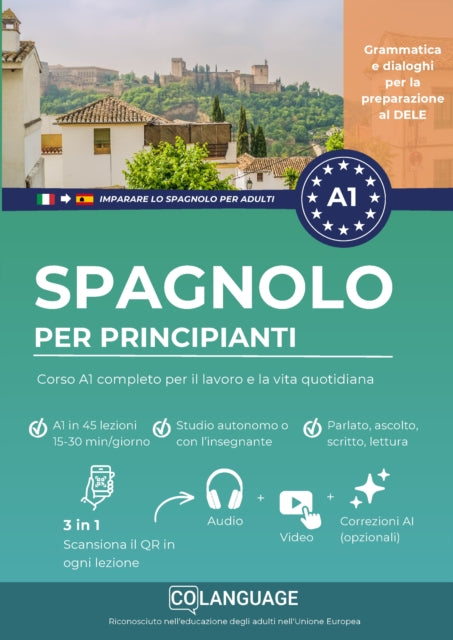 Imparare lo spagnolo per principianti: Corso A1 per il lavoro e la vita quotidiana cover