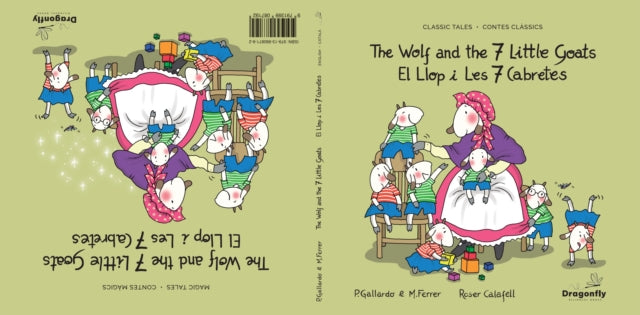 The Wolf and The 7 Little Goats / El Llop i Les 7 Cabretes cover