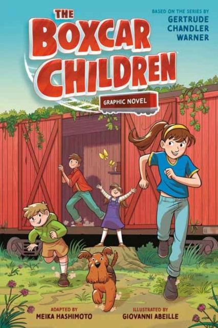 The Boxcar Children Graphic Novel cover