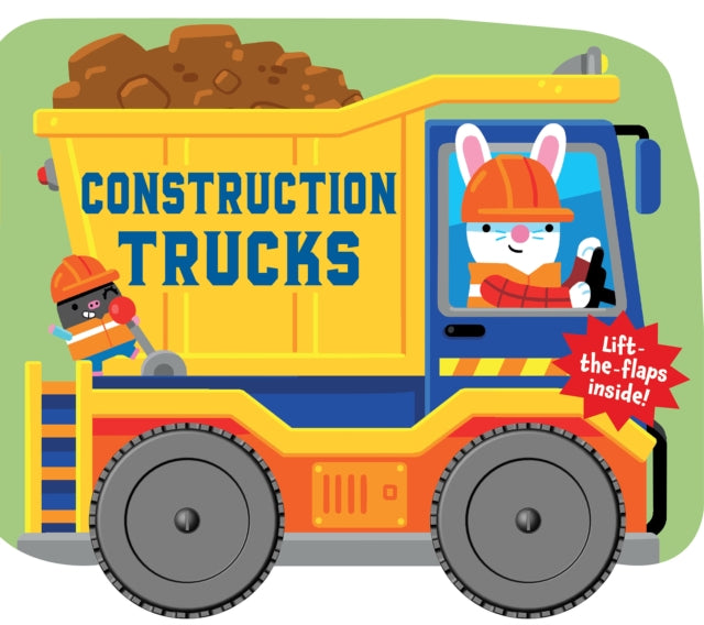 Spin & Lift: Construction Trucks cover