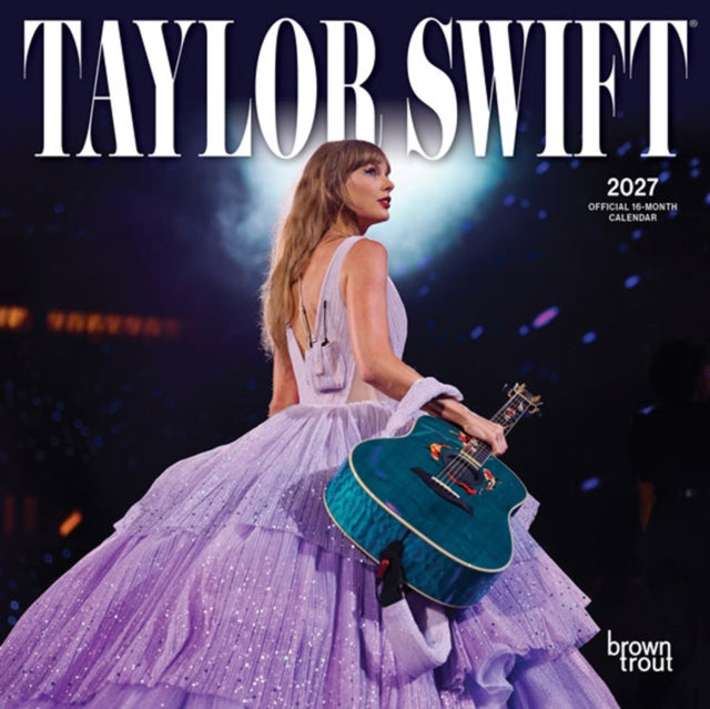 Taylor Swift Official 2027 7 X 14 Inch (Hanging) Monthly Mini Wall Calendar cover