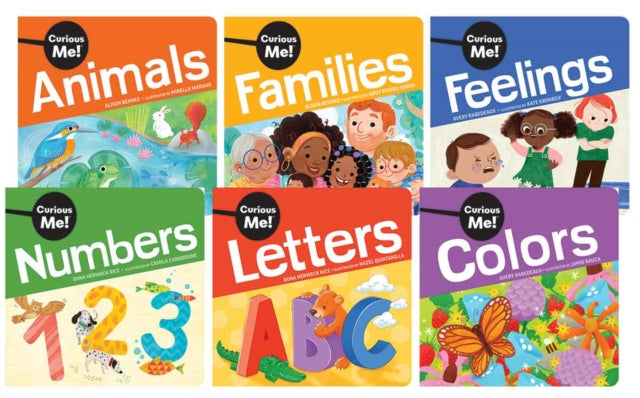 Curious Me!(R) Board Book Series 6-Book Set cover