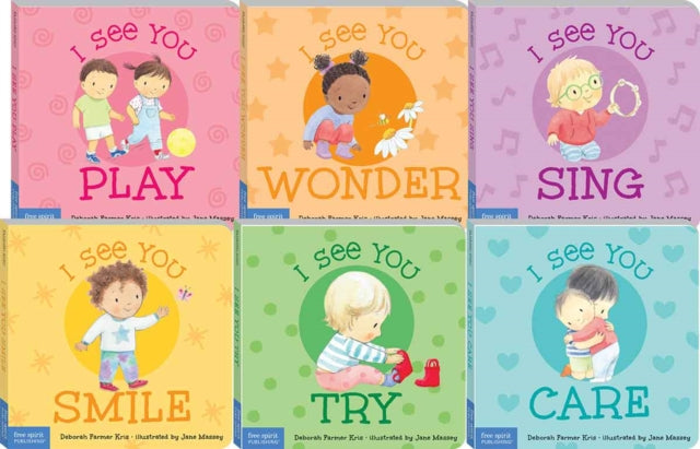 I See You Board Books Complete Series 6-Book Set cover