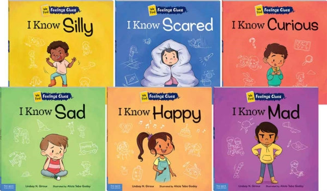 We Find Feelings Clues Complete Series 6-Book Set cover