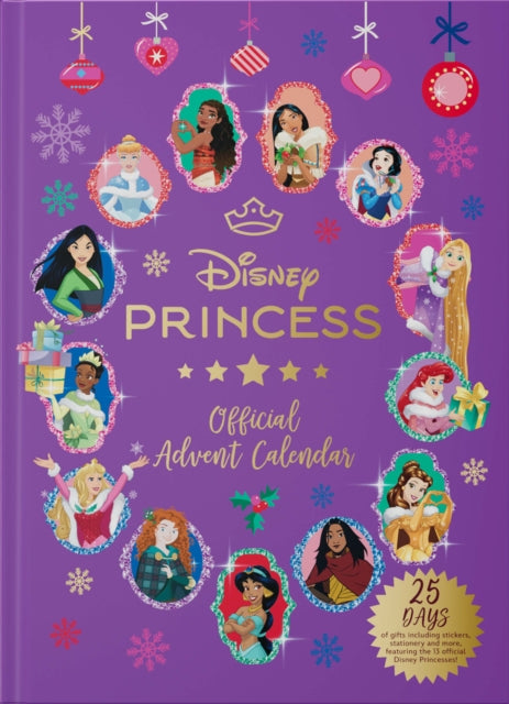 Disney Princess: The Official Advent Calendar cover