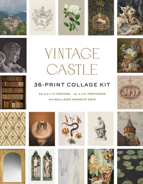 Vintage Castle Wall Collage Kit cover