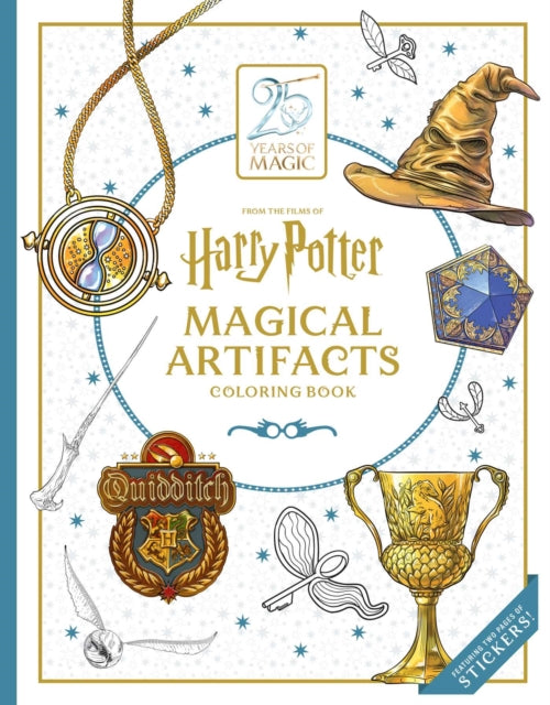 Harry Potter: Magical Artifacts Coloring Book cover
