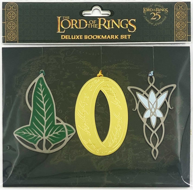 The Lord of the Rings Deluxe Bookmark Set (Set of 3) cover