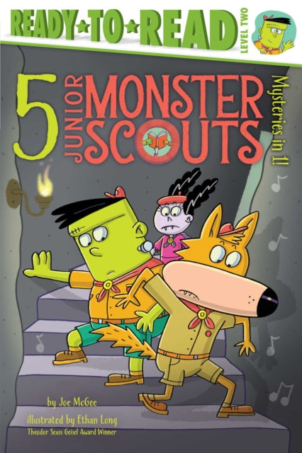 5 Junior Monster Scouts Mysteries in 1! cover