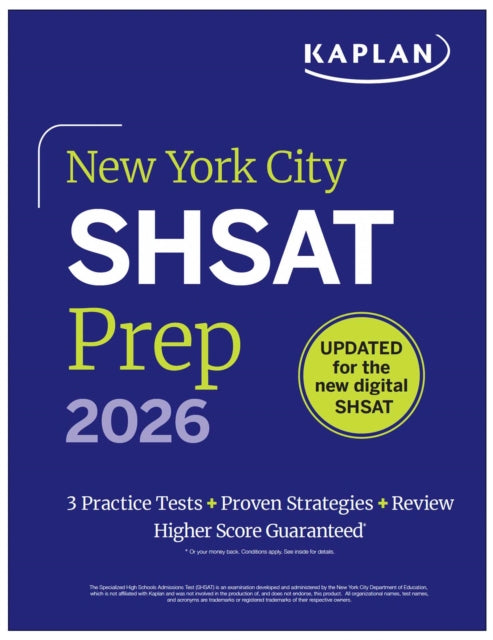 New York City SHSAT Prep 2026 cover