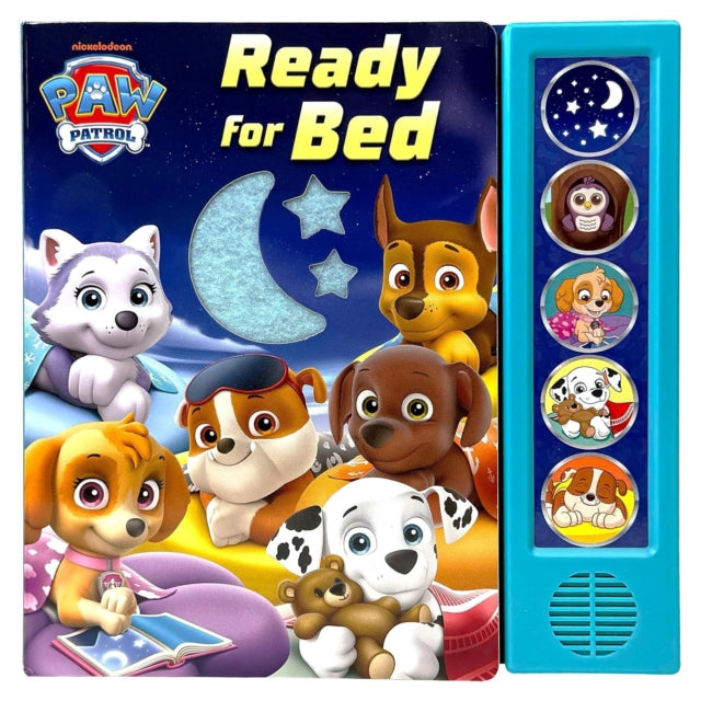 Nickelodeon PAW Patrol: Ready for Bed Felt Flaps Sound Book cover
