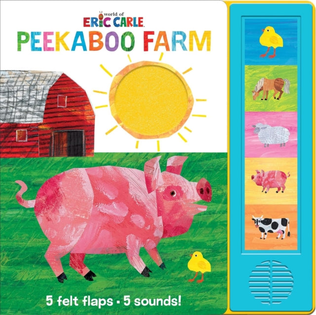 Peekabo Farm Eric Carle Sound Book cover