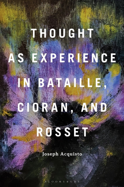 Thought as Experience in Bataille, Cioran, and Rosset cover