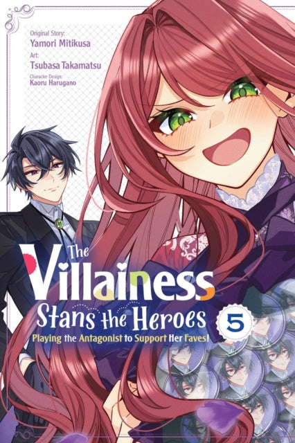 The Villainess Stans the Heroes: Playing the Antagonist to Support Her Faves!, Vol. 5 cover