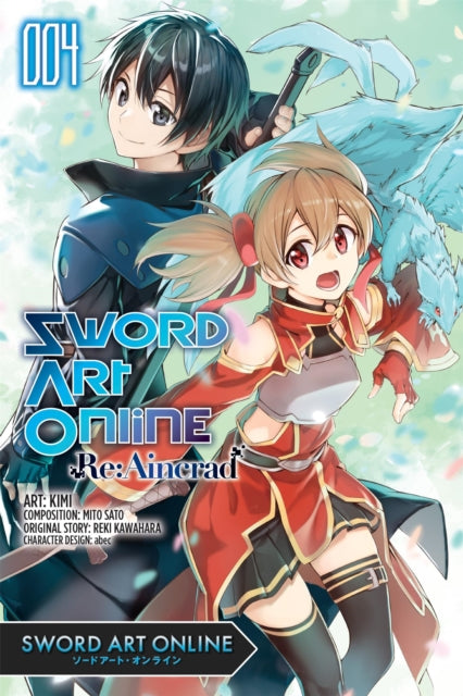 Sword Art Online Re:Aincrad, Vol. 4 (manga) cover
