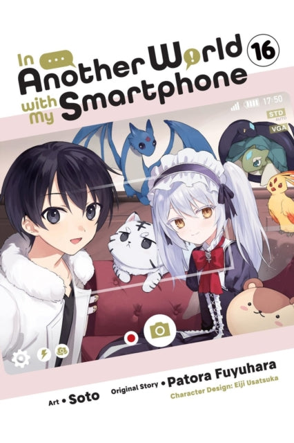 In Another World with My Smartphone, Vol. 16 (manga) cover