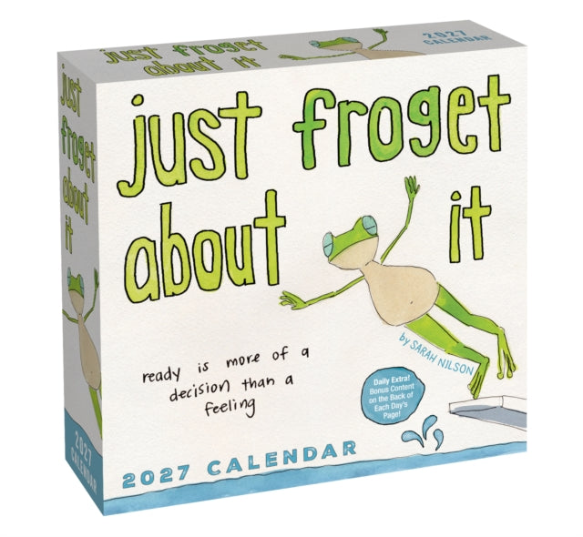 Just Froget About It 2027 Day-to-Day Calendar cover