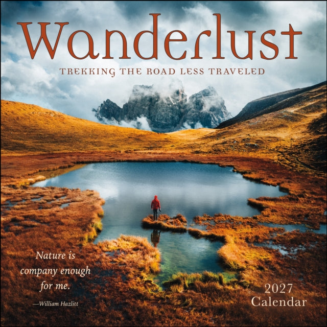 Wanderlust 2027 Wall Calendar cover