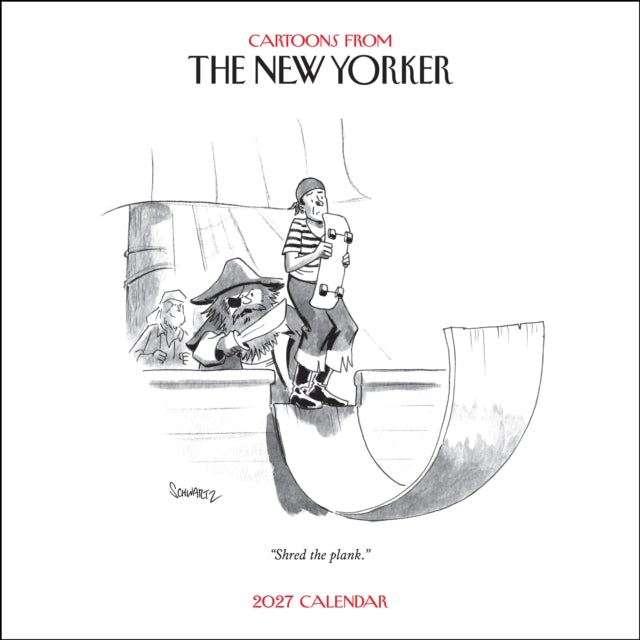 Cartoons from The New Yorker 2027 Wall Calendar cover
