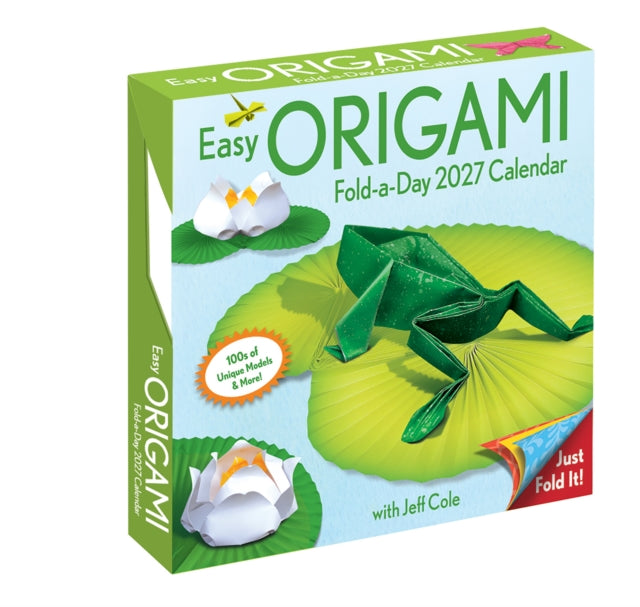 Easy Origami 2027 Fold-a-Day Calendar cover