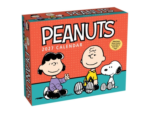 PEANUTS® 2027 Day-to-Day Calendar cover