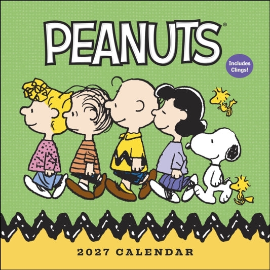 PEANUTS® 2027 Wall Calendar with Clings cover