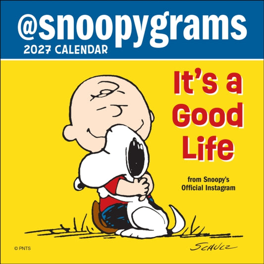 PEANUTS®: @Snoopygrams 2027 Mini Wall Calendar cover