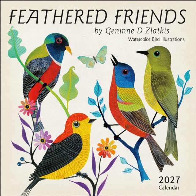 Feathered Friends 2027 Wall Calendar cover