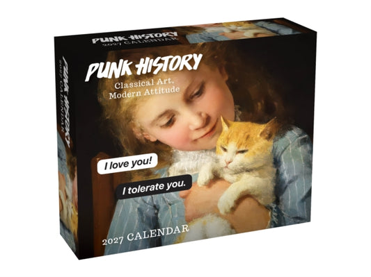 Punk History 2027 Day-to-Day Calendar cover