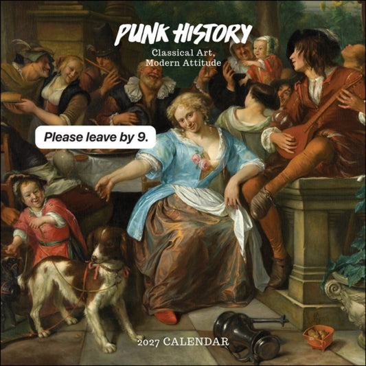Punk History 2027 Wall Calendar cover