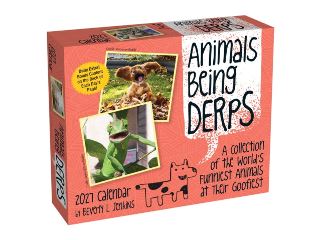 Animals Being Derps 2027 Day-to-Day Calendar cover