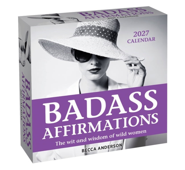Badass Affirmations 2027 Day-to-Day Calendar cover
