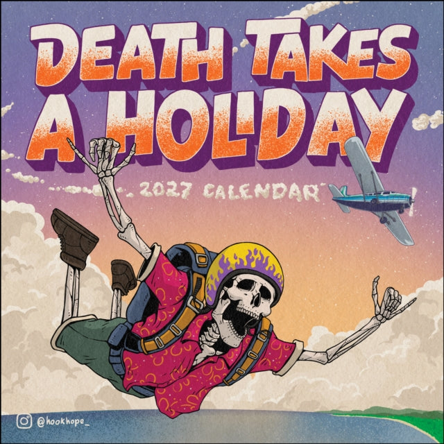 Death Takes a Holiday 2027 Wall Calendar cover