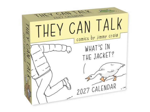 They Can Talk Comics 2027 Day-to-Day Calendar cover