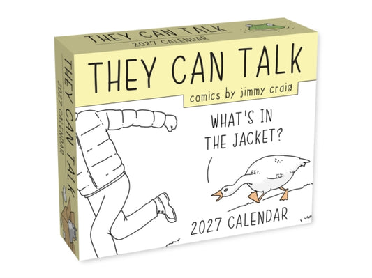 They Can Talk Comics 2027 Day-to-Day Calendar cover