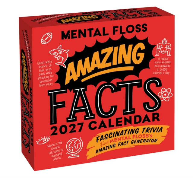 Amazing Facts from Mental Floss 2027 Day-to-Day Calendar cover