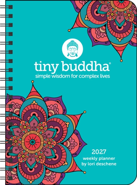 Tiny Buddha 2027 Monthly/Weekly Planner Calendar cover