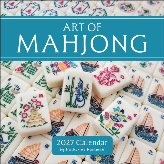 Art of Mahjong 2027 Wall Calendar cover