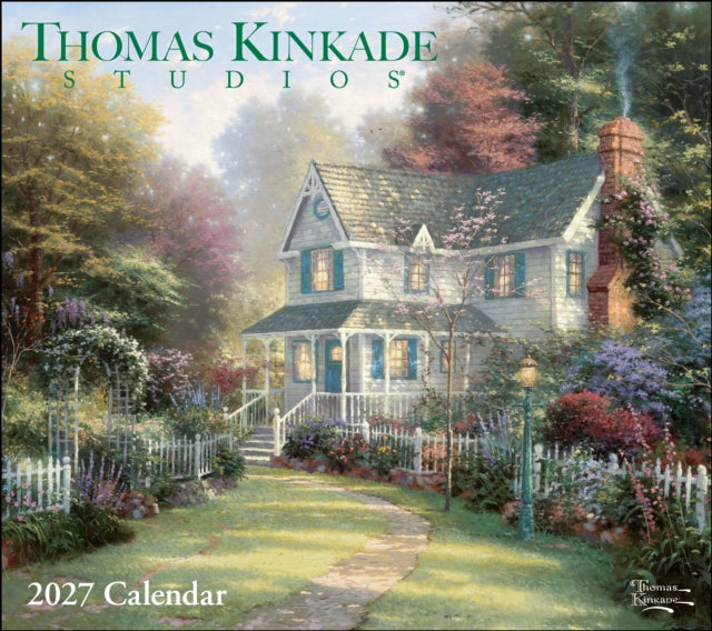 Thomas Kinkade Studios® 2027 Deluxe Wall Calendar cover