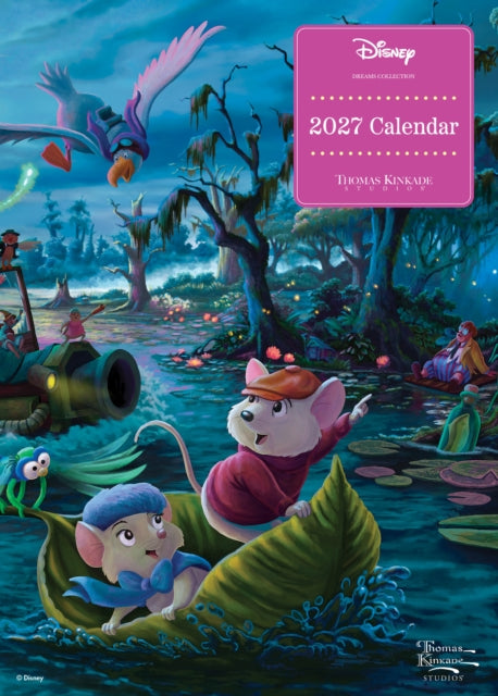 Disney Dreams by Thomas Kinkade Studios 2027 Monthly/Weekly Engagement Calendar cover