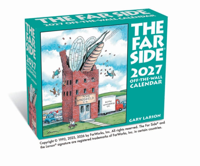 The Far Side® 2027 Off-The-Wall Day-to-Day Calendar cover
