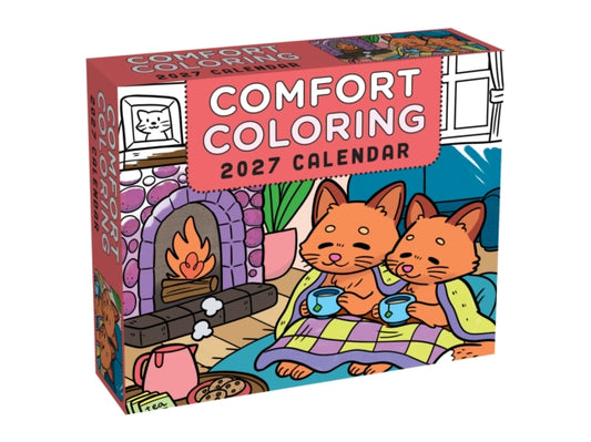 Comfort Coloring 2027 Day-to-Day Calendar cover